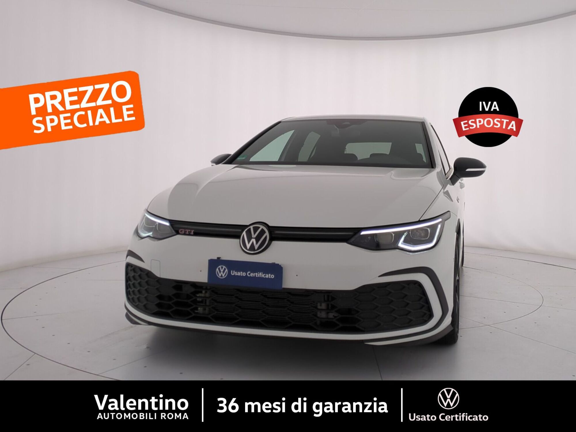 Volkswagen Golf 2.0 TSI GTI DSG del 2021 usata a Roma