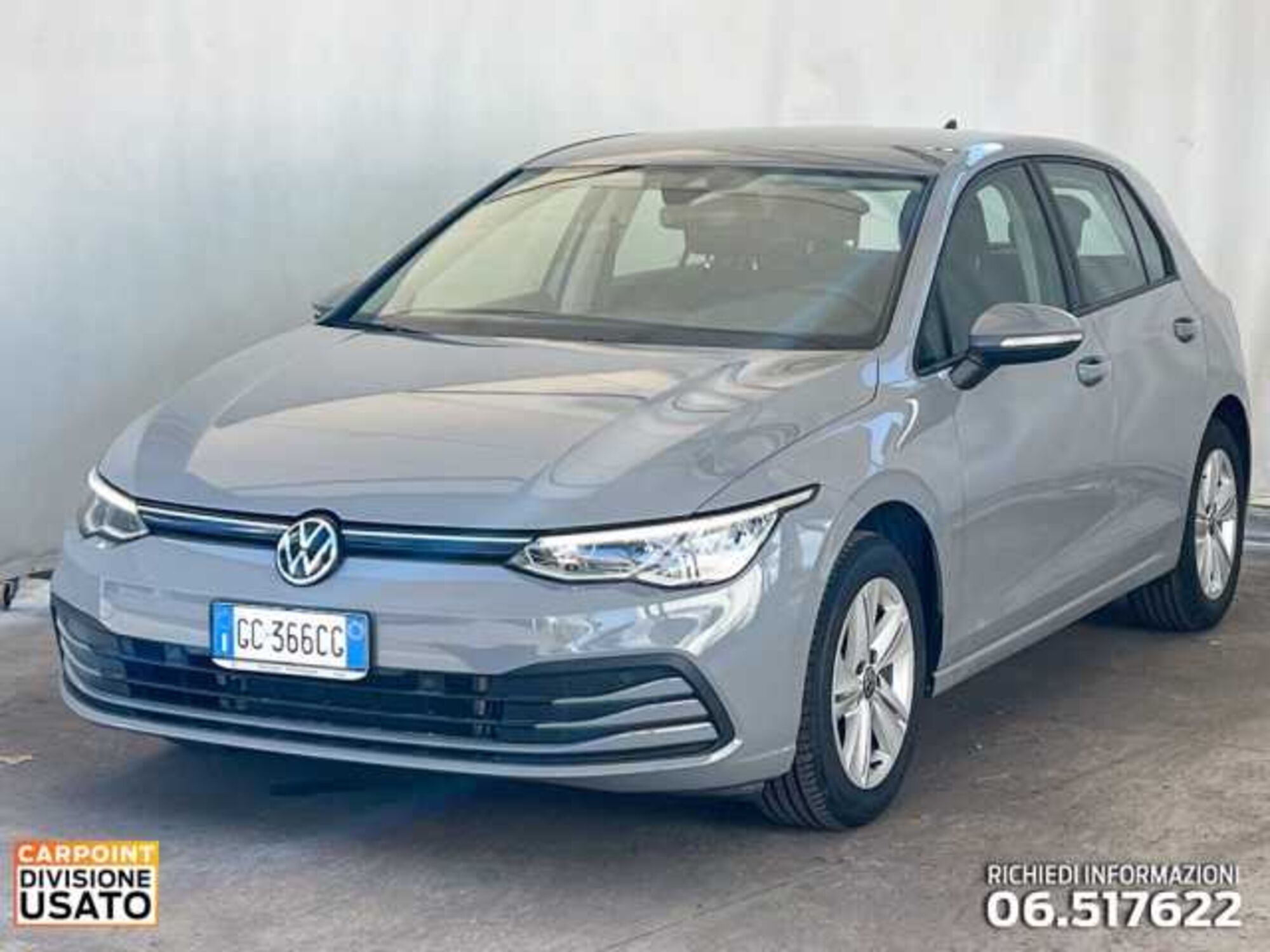 Volkswagen Golf 1.5 eTSI 150 CV EVO ACT DSG Life del 2020 usata a Roma