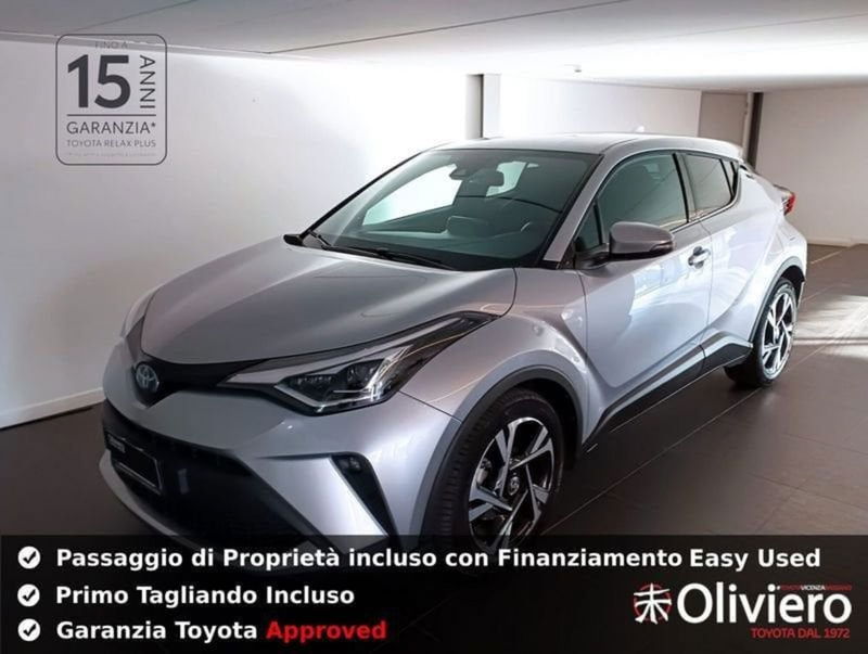 Toyota Toyota C-HR 1.8 Hybrid E-CVT Trend  del 2022 usata a Bassano del Grappa