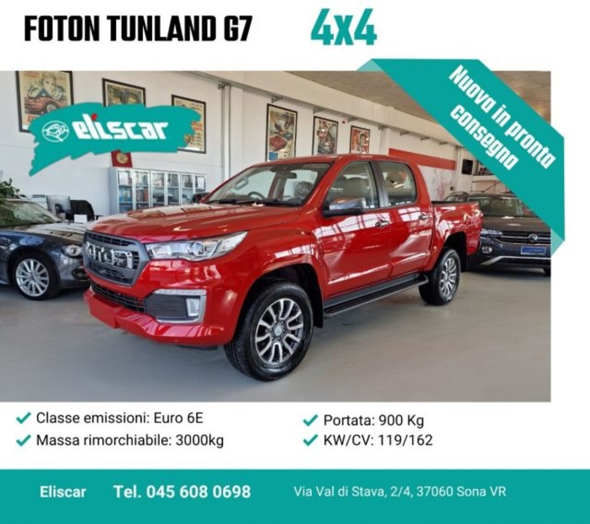 Foton Tunland Tunland G7 2.0 tdi nuova a Sona