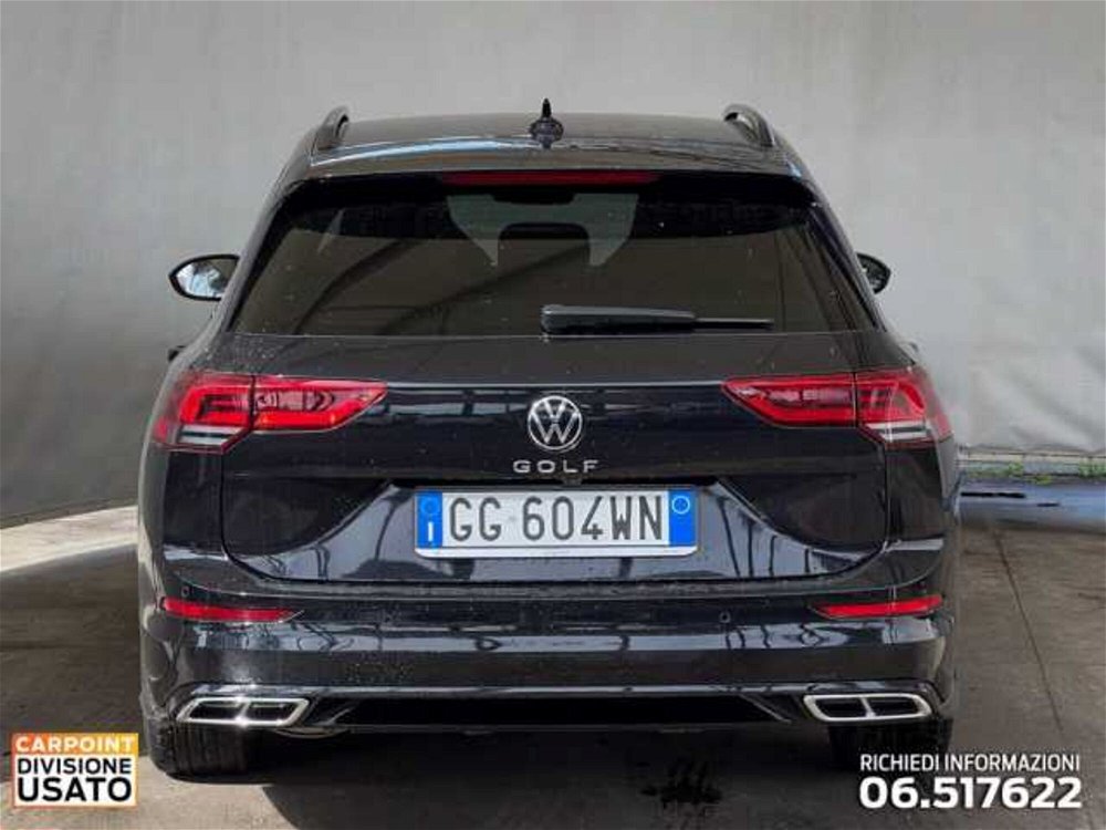 Volkswagen Golf Variant 1.5 TSI EVO ACT R-Line del 2021 usata a Roma (4)