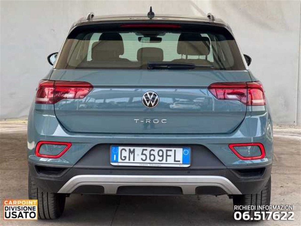 Volkswagen T-Roc 1.5 tsi Life dsg del 2023 usata a Roma (4)
