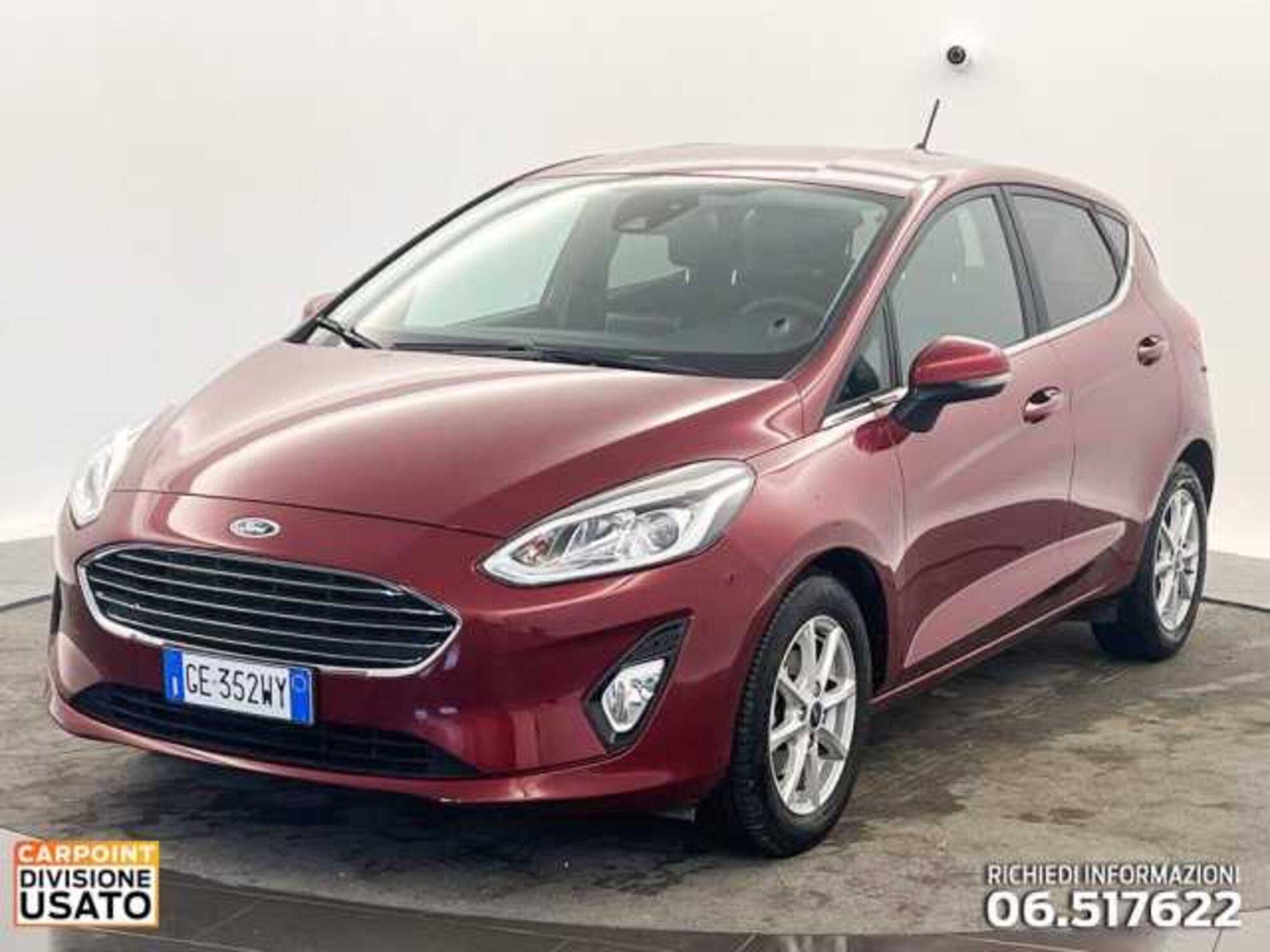 Ford Fiesta 1.0 Ecoboost 125 CV DCT Titanium del 2021 usata a Roma