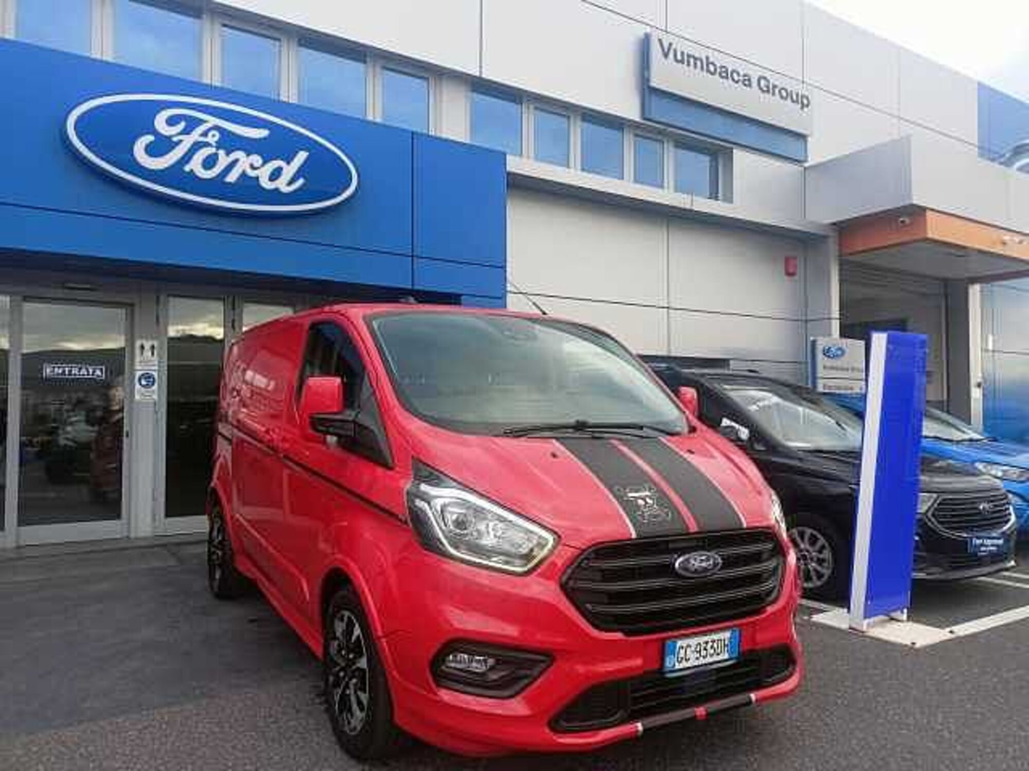 Ford Transit Custom Furgone 320 2.0 EcoBlue 185 PC Furgone Sport  del 2020 usata a Siderno