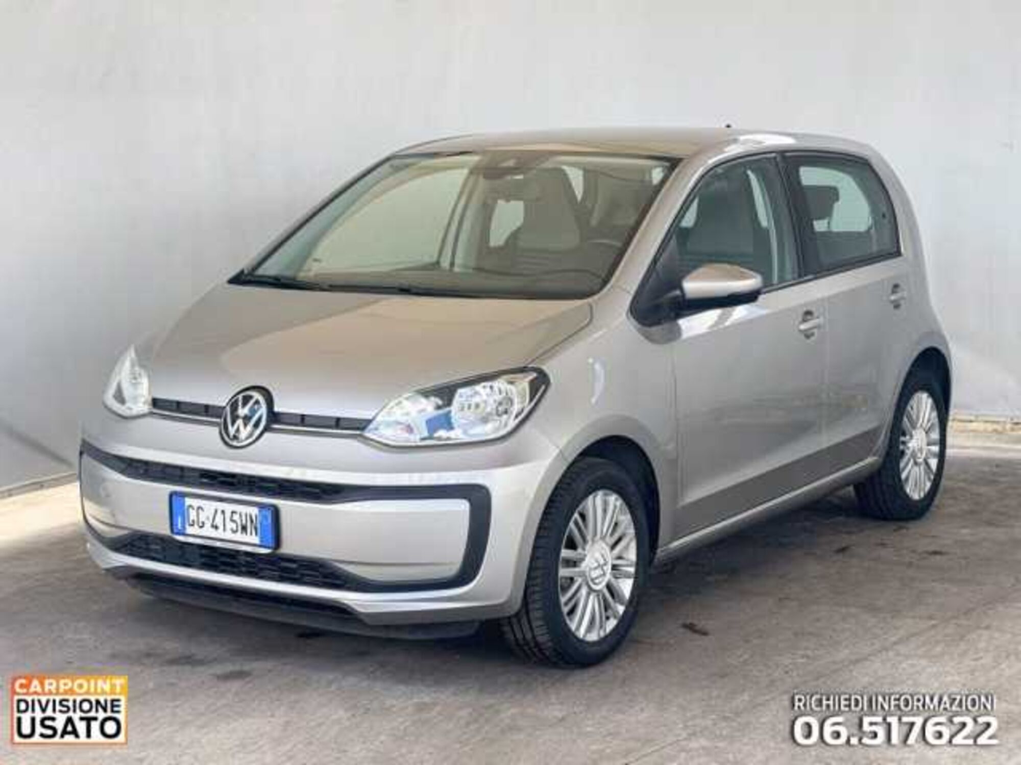 Volkswagen up! 5p. EVO move up! BlueMotion Technology del 2021 usata a Roma