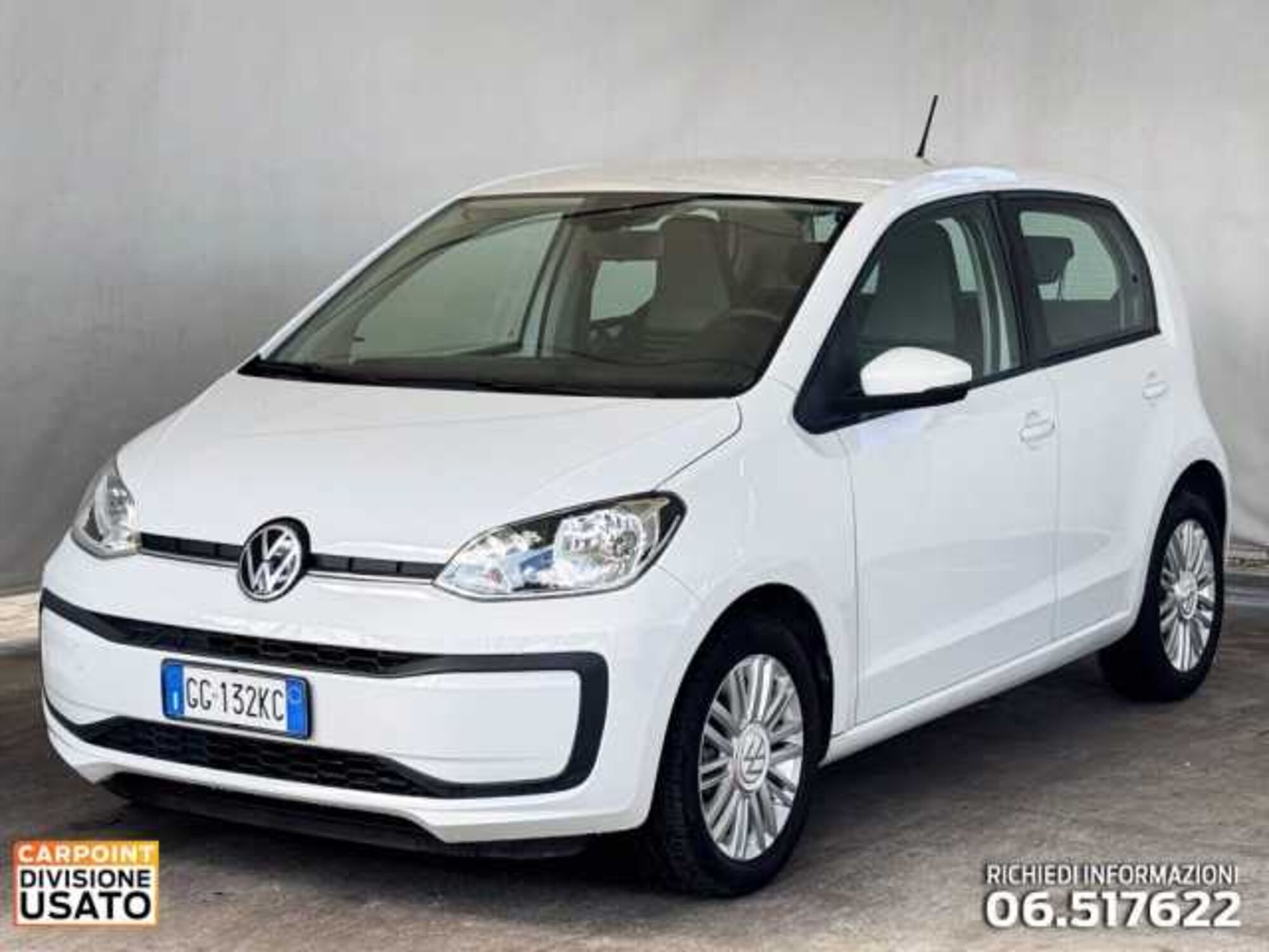 Volkswagen up! 5p. EVO move up! BlueMotion Technology del 2021 usata a Roma