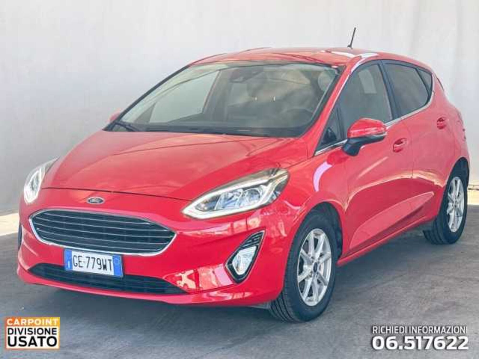 Ford Fiesta 1.0 Ecoboost 125 CV DCT Titanium del 2021 usata a Roma