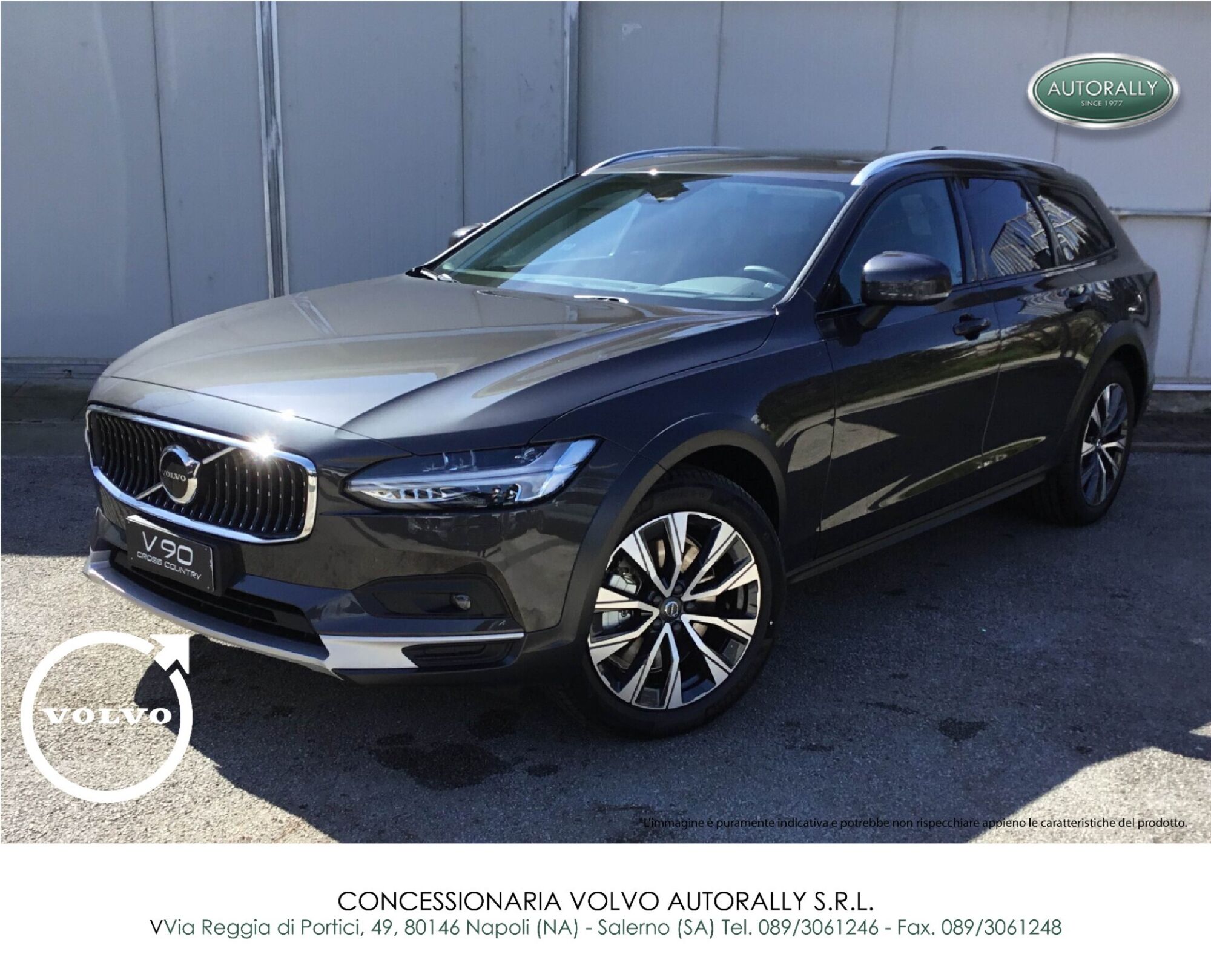 Volvo V90 B4 (d) AWD automatico Ultimate Bright nuova a Napoli