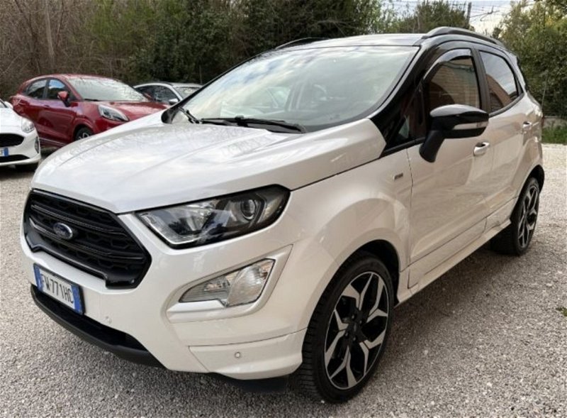 Ford EcoSport 1.0 EcoBoost 125 CV Start&Stop aut. ST-Line Black Edition  del 2019 usata a Roma