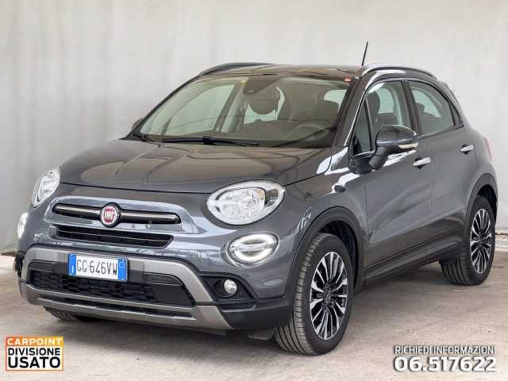 Fiat 500X 1.6 MultiJet 130 CV Cross  del 2022 usata a Roma