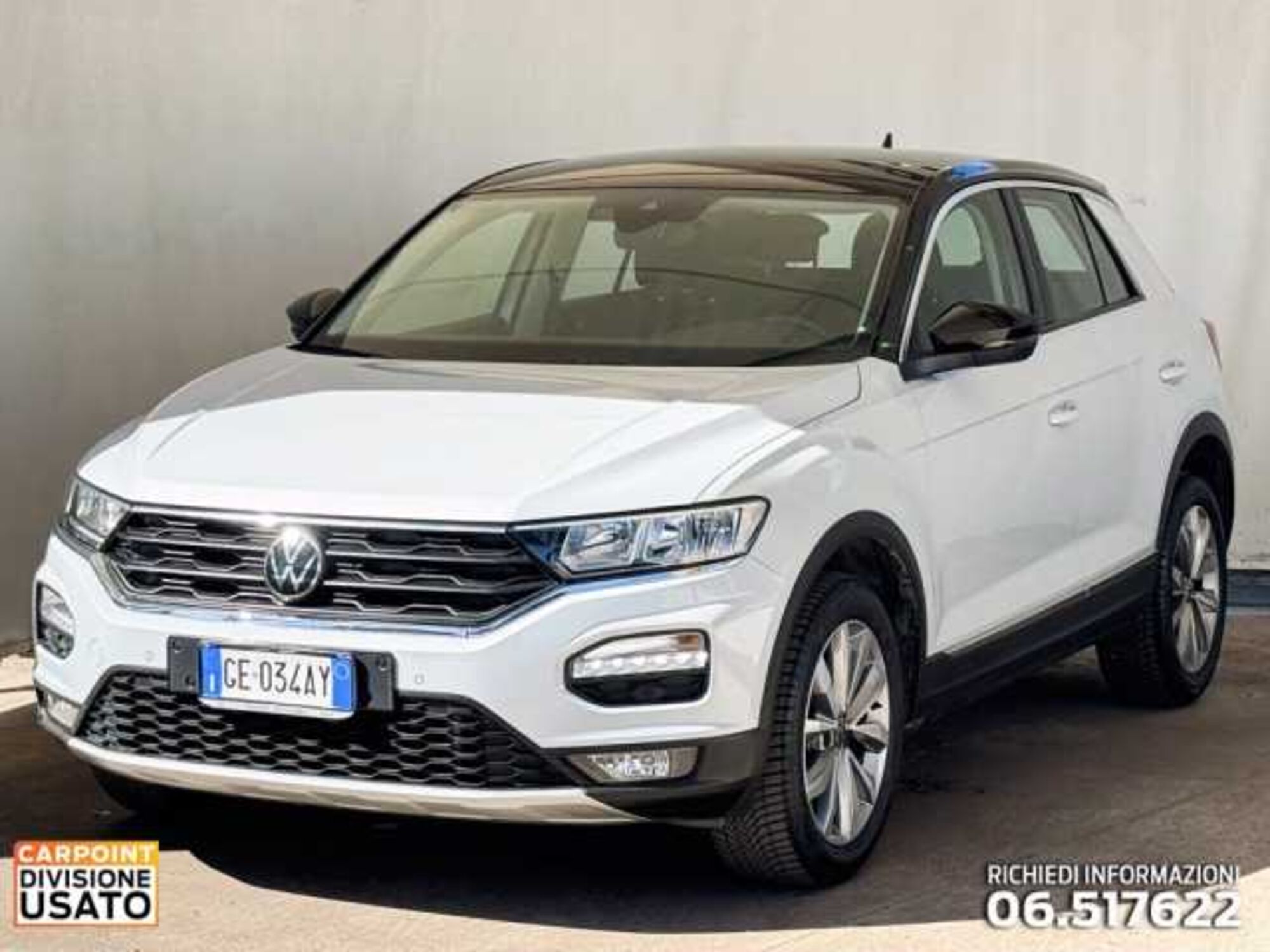 Volkswagen T-Roc 1.0 TSI Style del 2021 usata a Roma