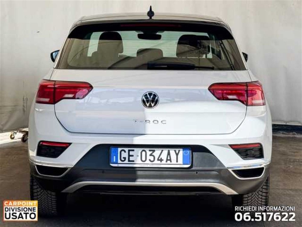 Volkswagen T-Roc 1.0 TSI Style del 2021 usata a Roma (4)