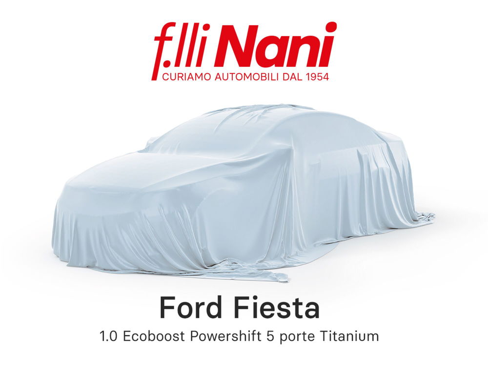 Ford Fiesta 1.0 EcoBoost 100CV 5 porte Powershift Titanium  del 2018 usata a Massa