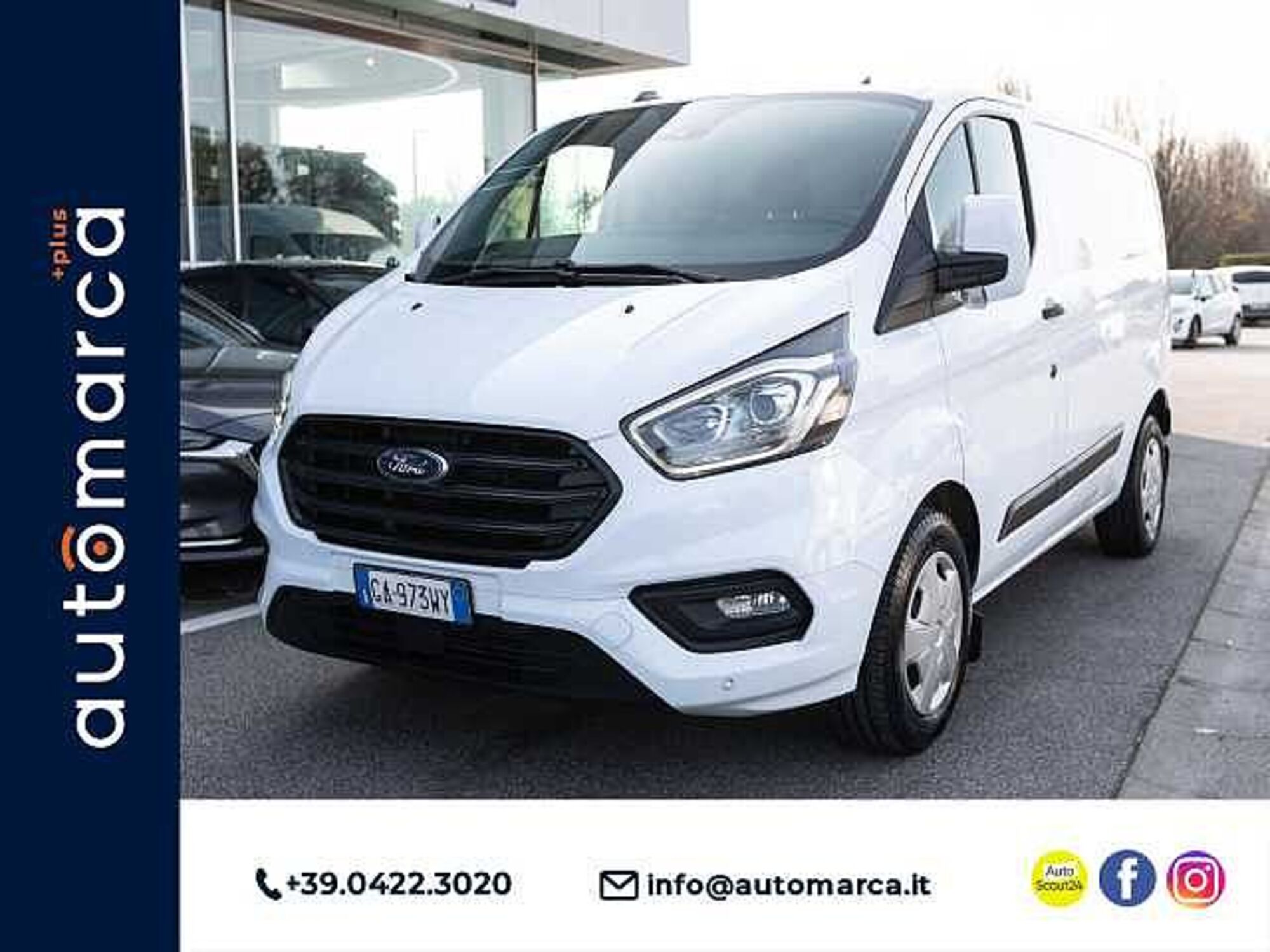 Ford Transit Custom Furgone 320 2.0 TDCi 130 PC Furgone Trend  del 2020 usata a Silea