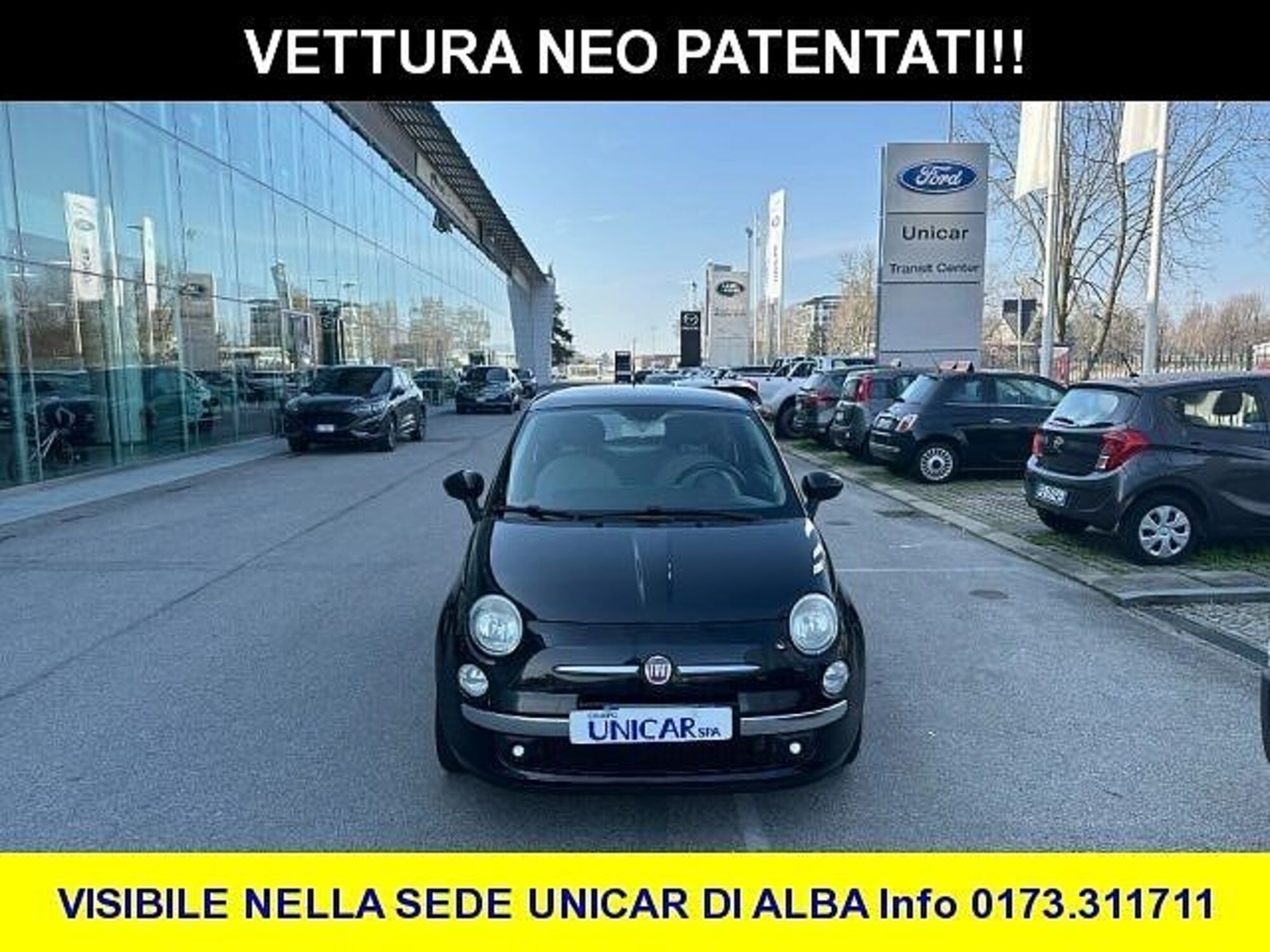 Fiat 500 1.2 Lounge  del 2012 usata a Alba