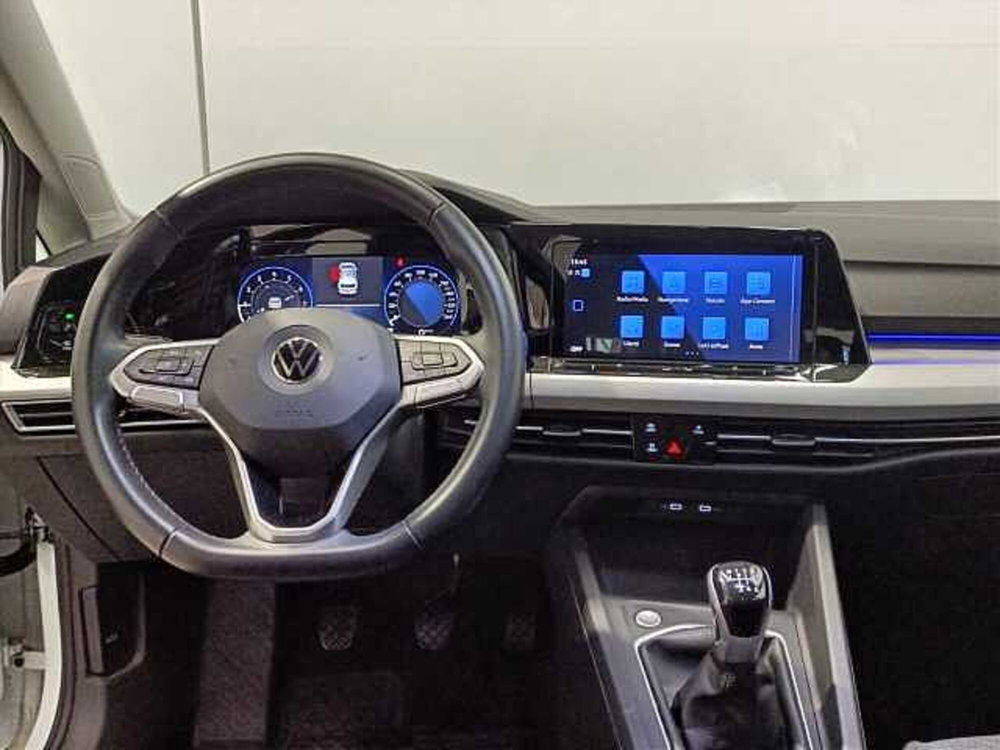 Volkswagen Golf 1.0 TSI EVO Life del 2020 usata a Brivio (5)