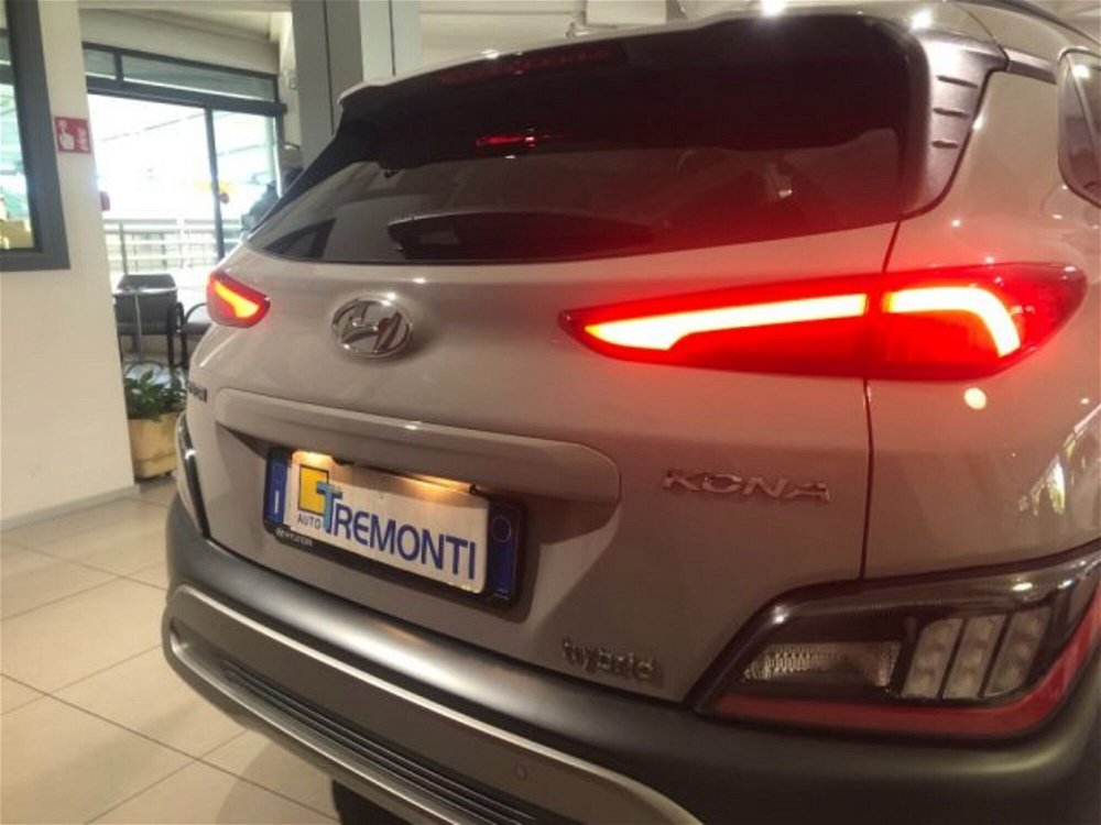 Hyundai Kona HEV 1.6 DCT XLine del 2021 usata a Padova (4)