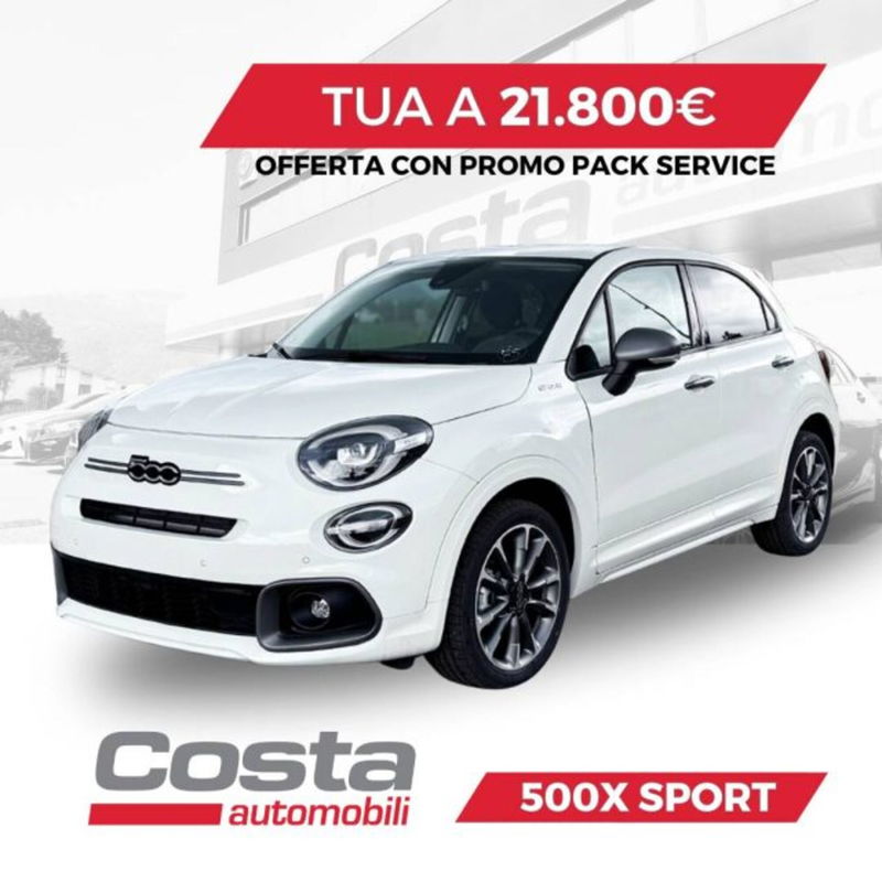 Fiat 500X 1.0 T3 120 CV Sport Dolcevita  nuova a Valdobbiadene