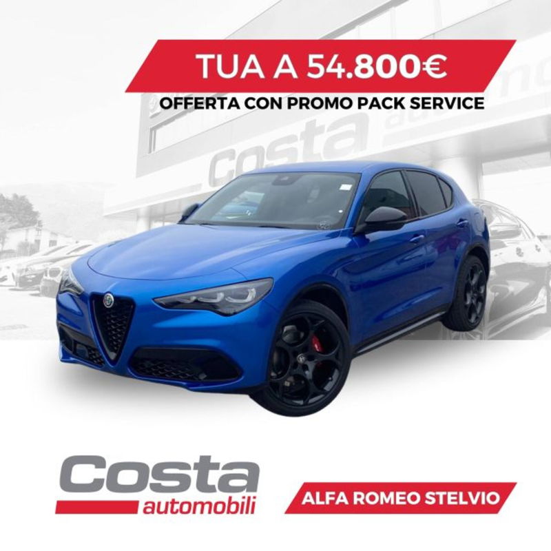 Alfa Romeo Stelvio Stelvio 2.2 Turbodiesel 210 CV AT8 Q4 GT Junior nuova a Valdobbiadene