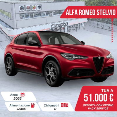 Alfa Romeo Stelvio Stelvio 2.2 Turbodiesel 210 CV AT8 Q4 Veloce  nuova a Valdobbiadene