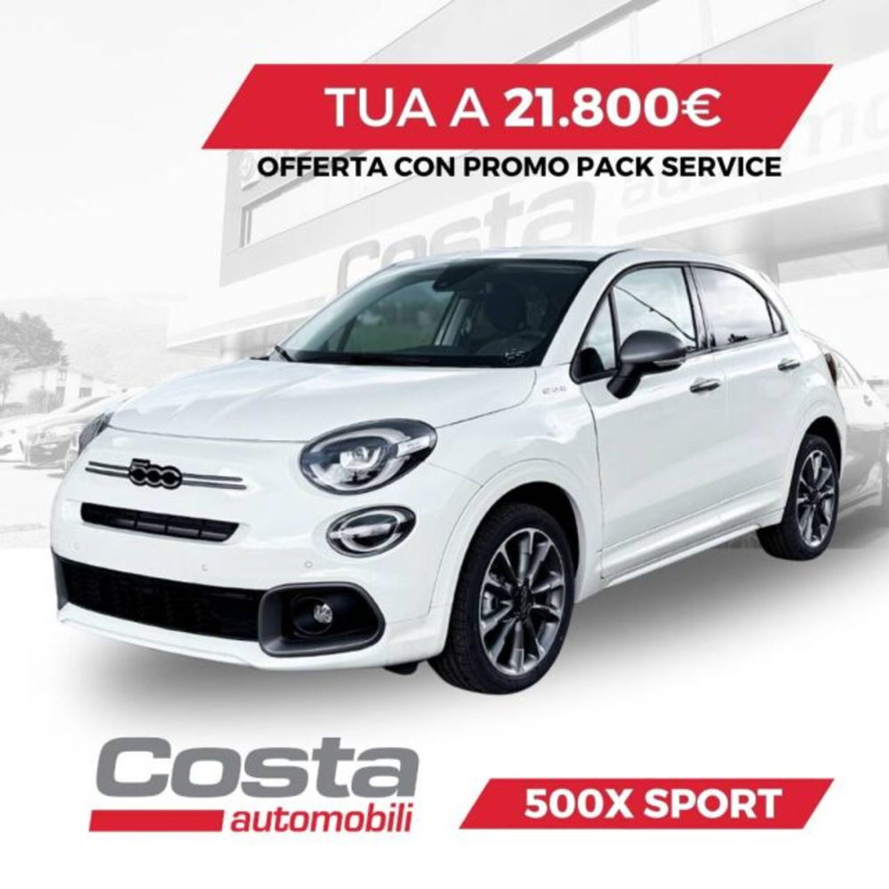 Fiat 500X 1.0 T3 120 CV Sport  nuova a Valdobbiadene