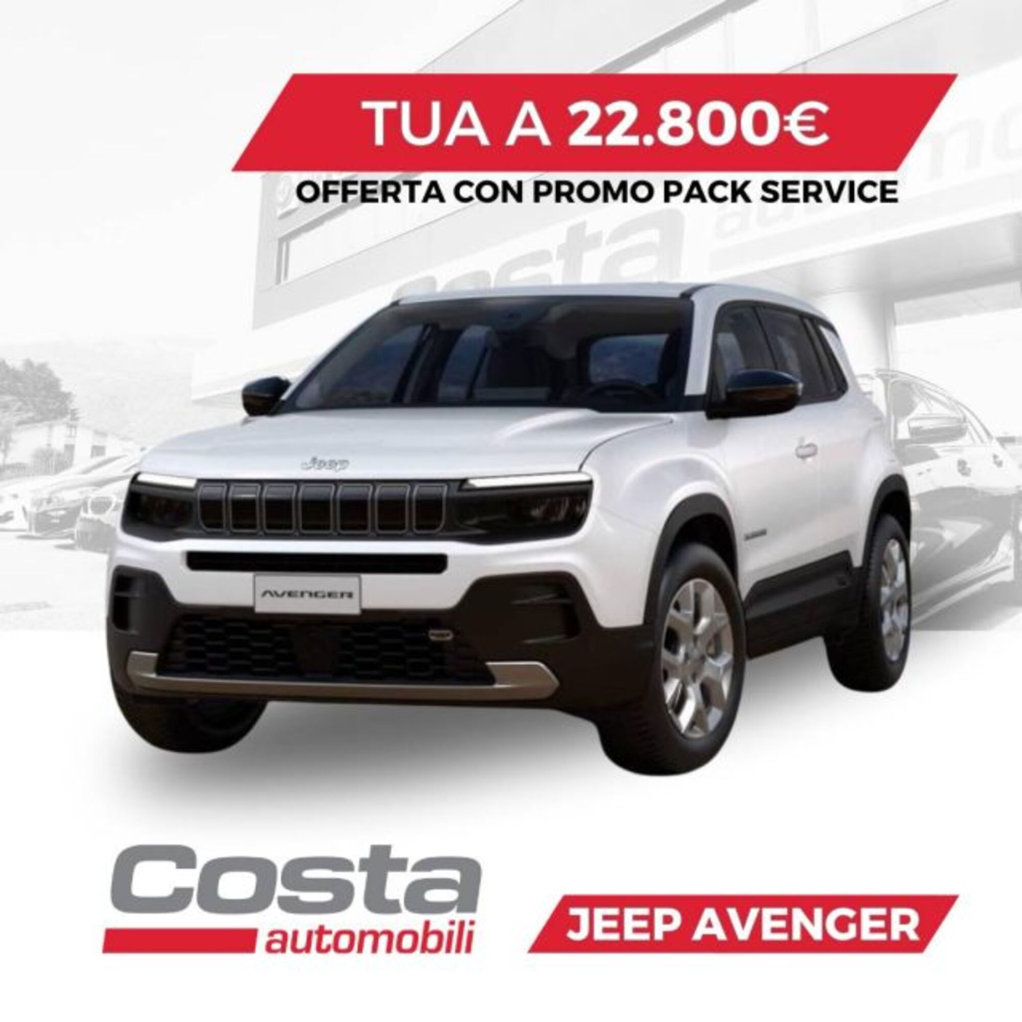 Jeep Avenger 1.2 turbo Altitude fwd 100cv nuova a Valdobbiadene