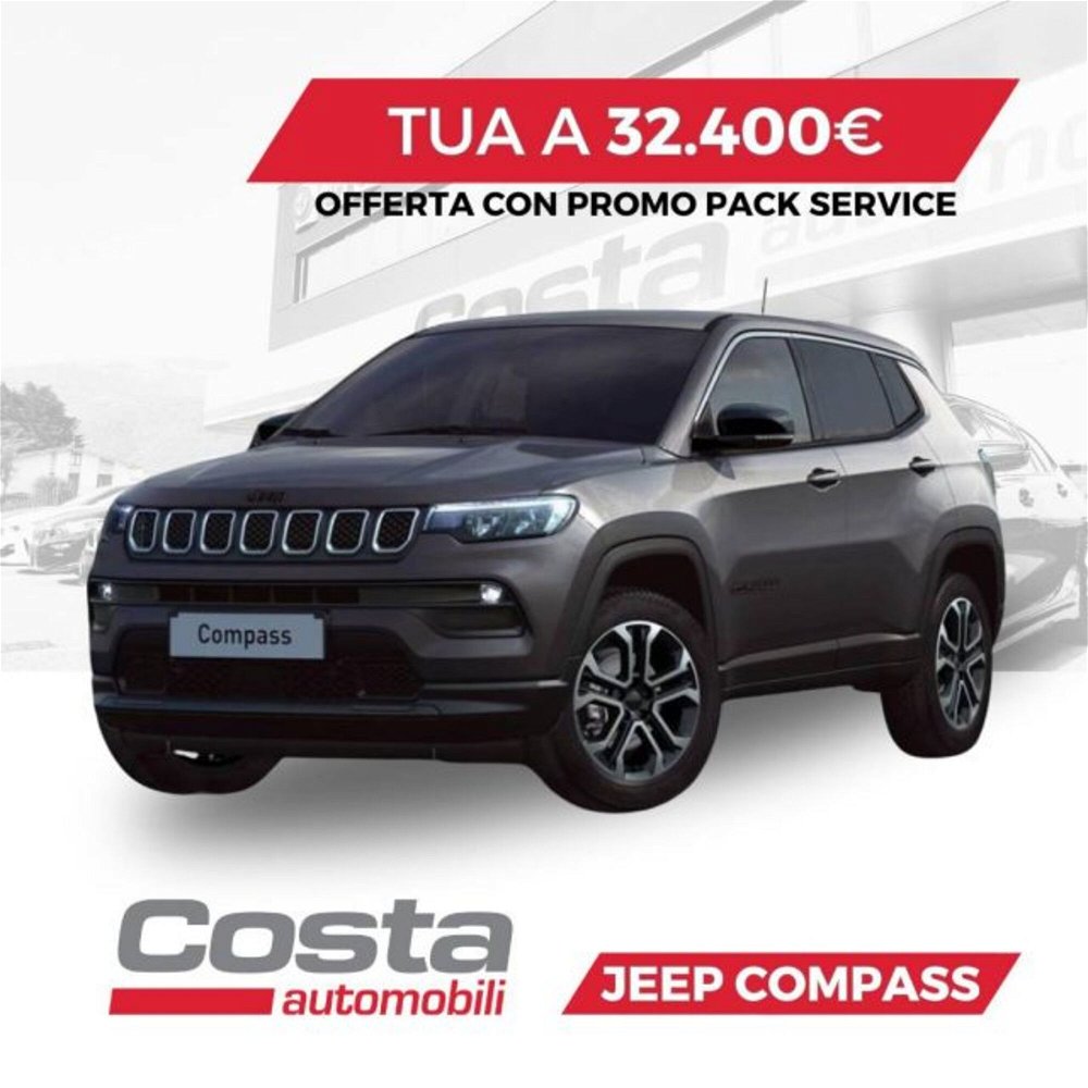 Jeep Compass 1.5 Turbo T4 130CV MHEV 2WD Limited  nuova a Valdobbiadene