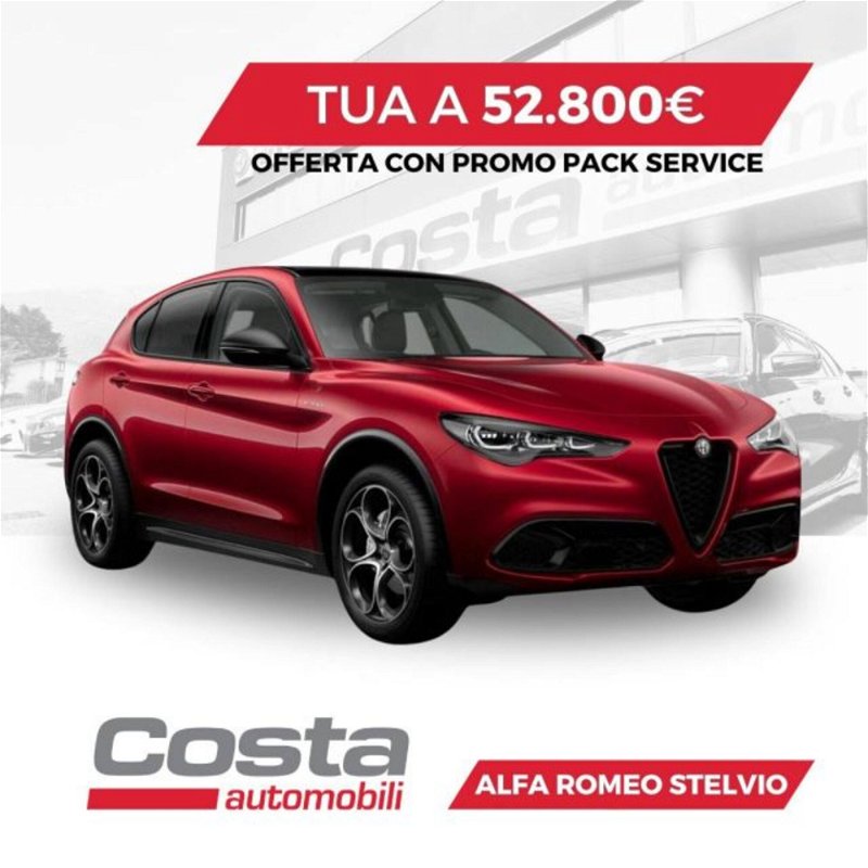 Alfa Romeo Stelvio Stelvio 2.2 Turbodiesel 210 CV AT8 Q4 Veloce  nuova a Valdobbiadene