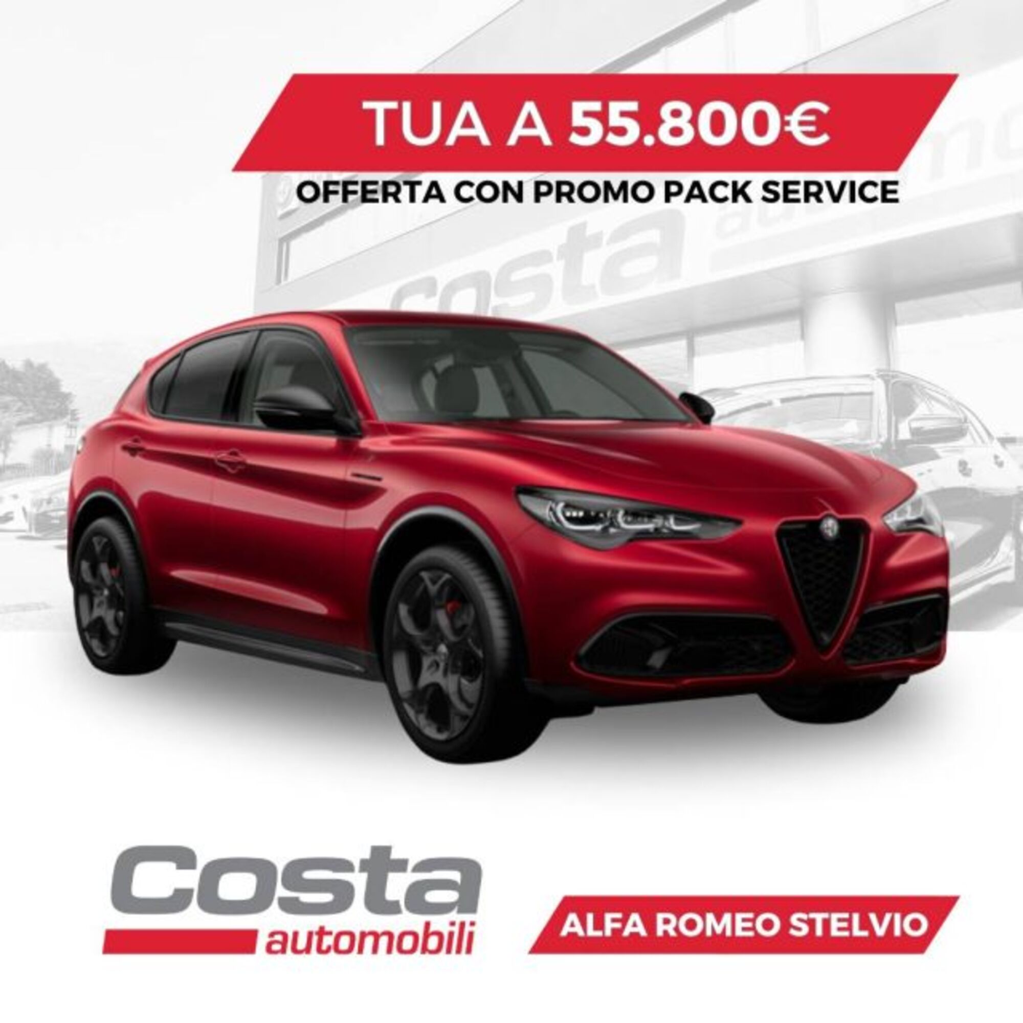 Alfa Romeo Stelvio Stelvio 2.2 Turbodiesel 210 CV AT8 Q4 Business  nuova a Valdobbiadene