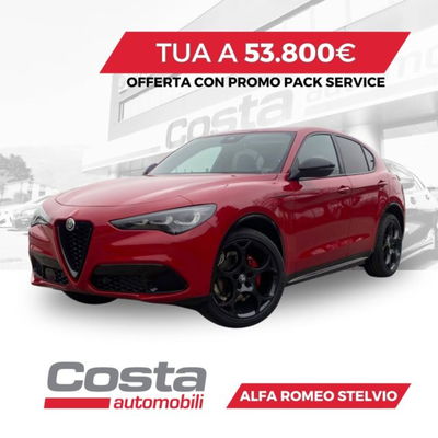 Alfa Romeo Stelvio Stelvio 2.2 Turbodiesel 210 CV AT8 Q4 GT Junior nuova a Valdobbiadene