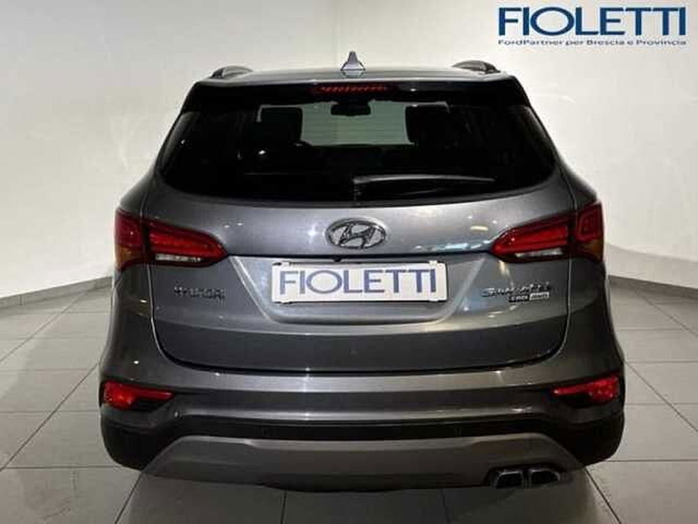 Hyundai Santa Fe 2.2 CRDi 4WD A/T XPossible del 2018 usata a Concesio (5)