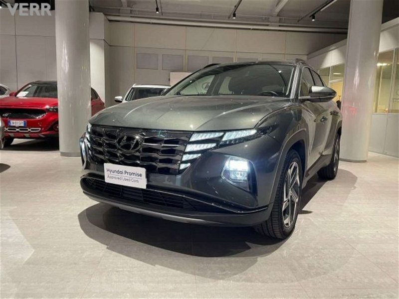 Hyundai Tucson 1.6 hev NLine + 2wd auto del 2021 usata a Milano