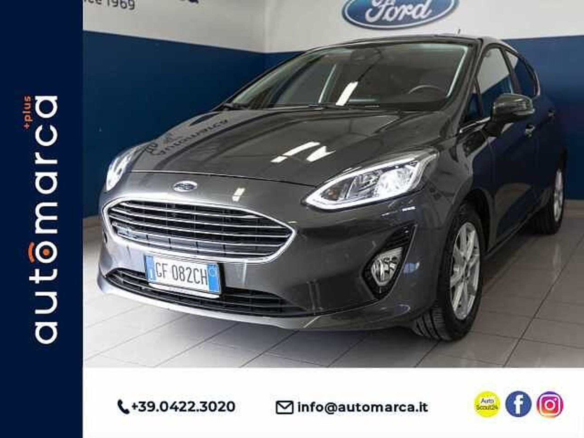 Ford Fiesta 1.1 75 CV 5 porte Titanium  del 2021 usata a Silea