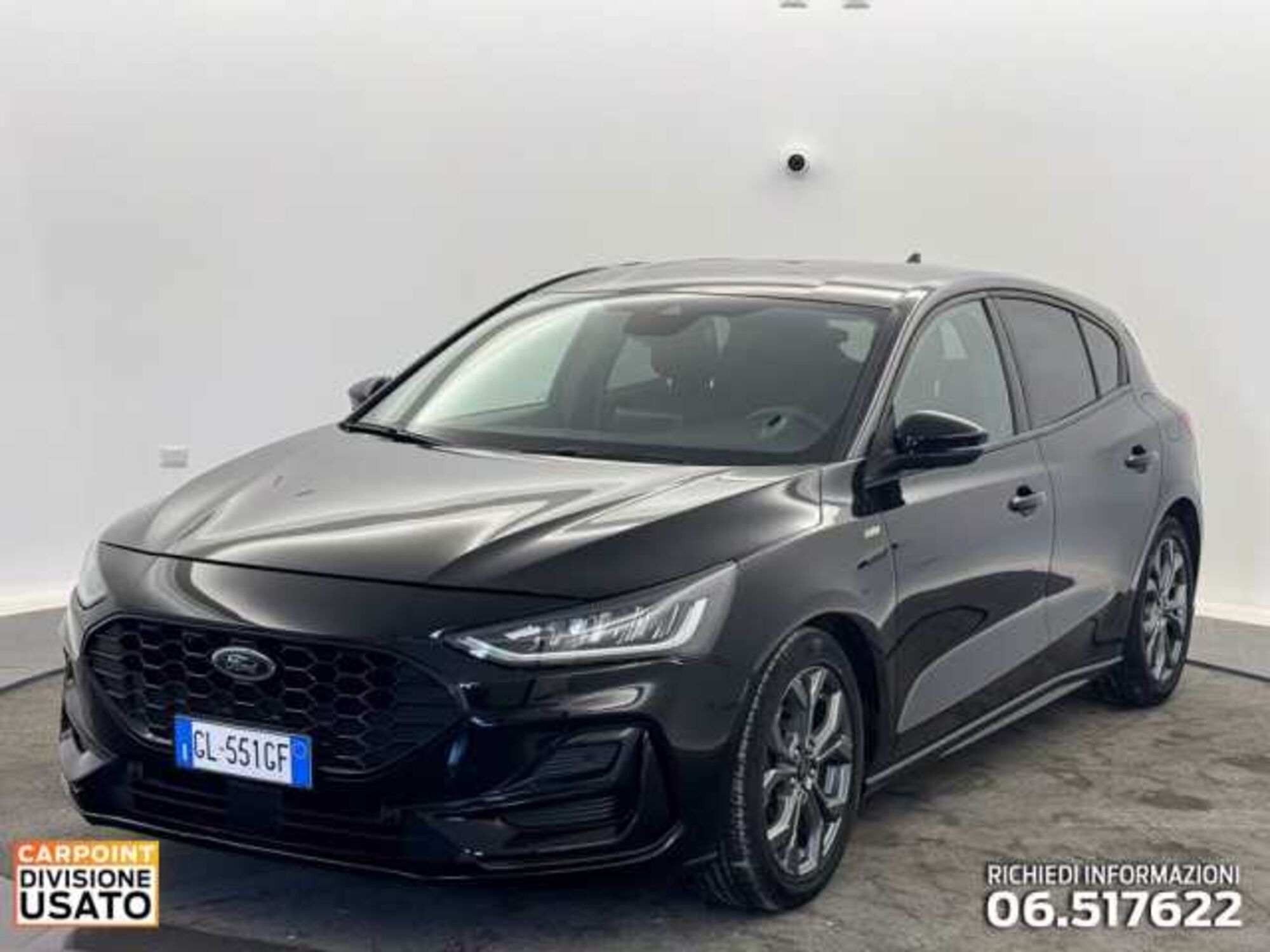 Ford Focus 1.5 EcoBlue 120 CV 5p. ST-Line  del 2022 usata a Roma