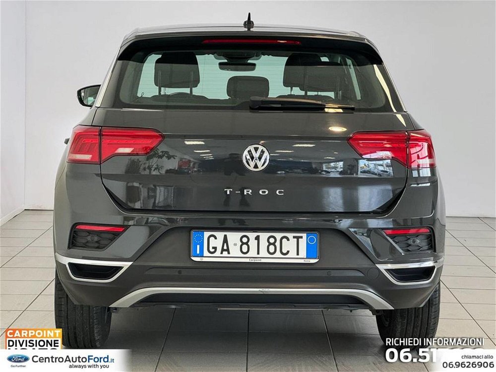 Volkswagen T-Roc 1.6 TDI SCR Advanced BlueMotion Technology del 2020 usata a Albano Laziale (4)