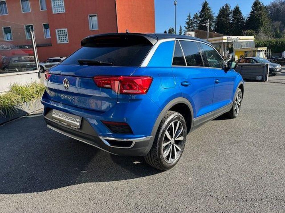 Volkswagen T-Roc 1.6 TDI SCR Advanced BlueMotion Technology del 2018 usata a Serravalle Sesia (4)