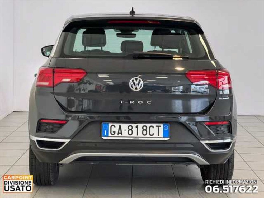 Volkswagen T-Roc 1.6 TDI SCR Business BlueMotion Technology del 2020 usata a Roma (4)