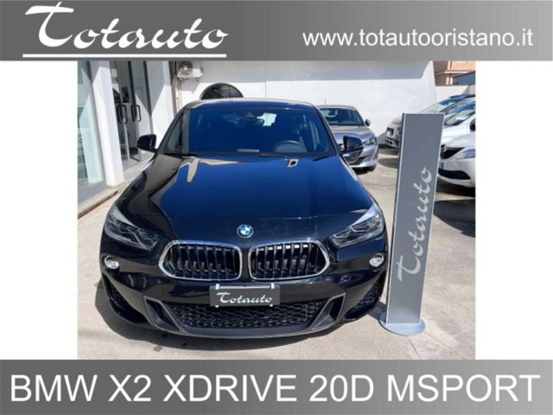 BMW X2 xDrive20d Msport  del 2019 usata a Ghilarza