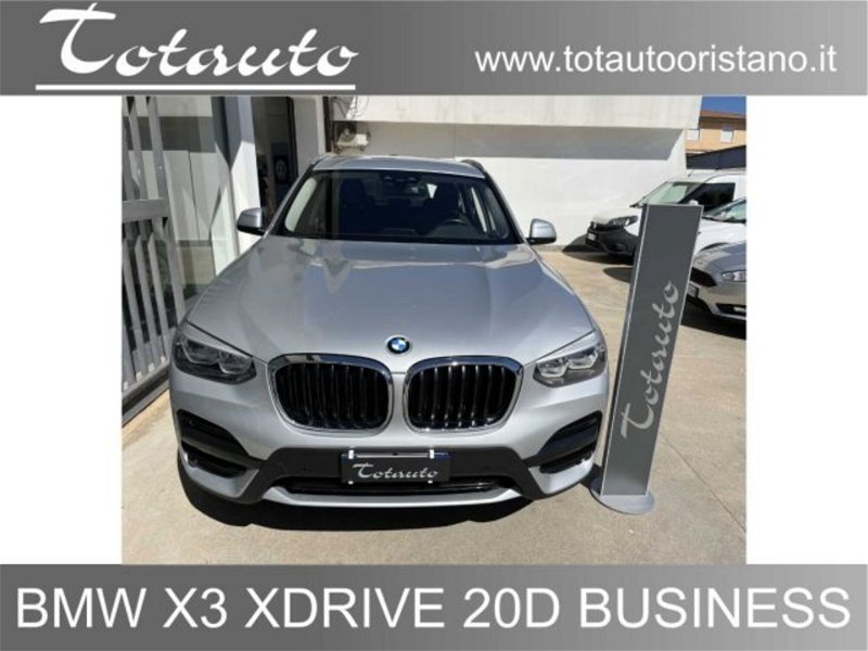 BMW X3 xDrive20d Business Advantage  del 2019 usata a Ghilarza