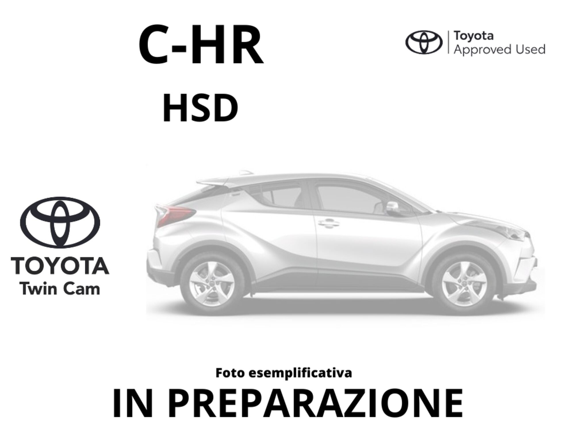 Toyota Toyota C-HR 1.8 Hybrid E-CVT Trend  del 2019 usata a Latina