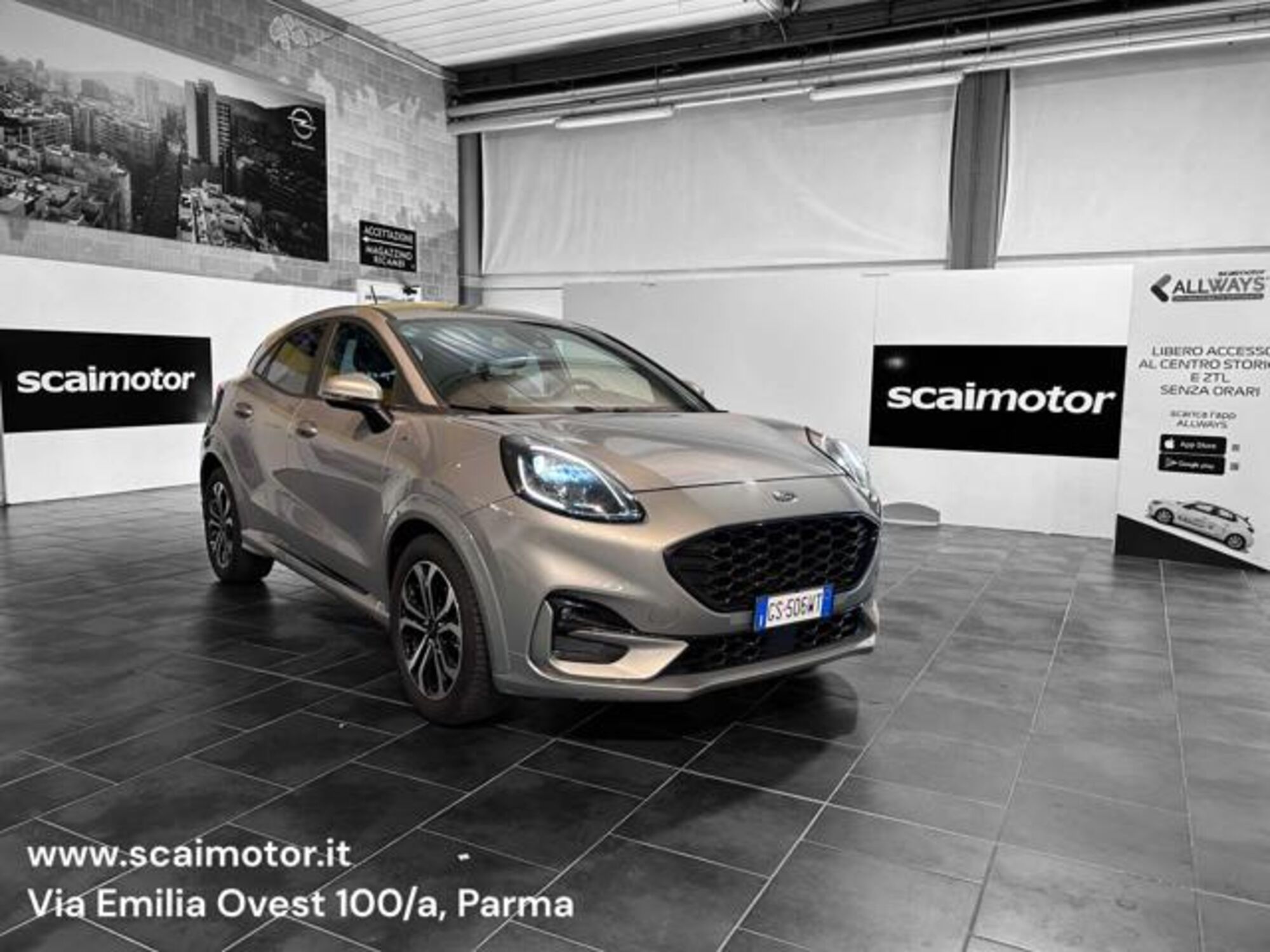 Ford Puma 1.0 EcoBoost Hybrid 125 CV S&amp;S aut. ST-Line X  del 2021 usata a Parma