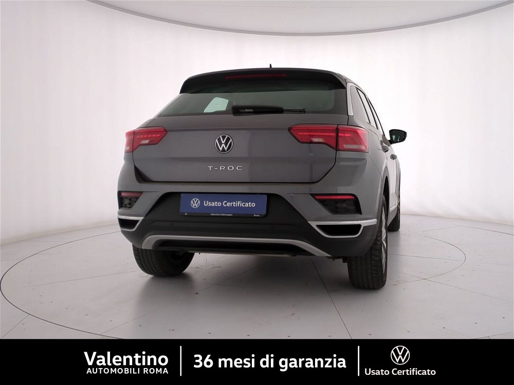 Volkswagen T-Roc 1.0 TSI Style BlueMotion Technology del 2020 usata a Roma (3)