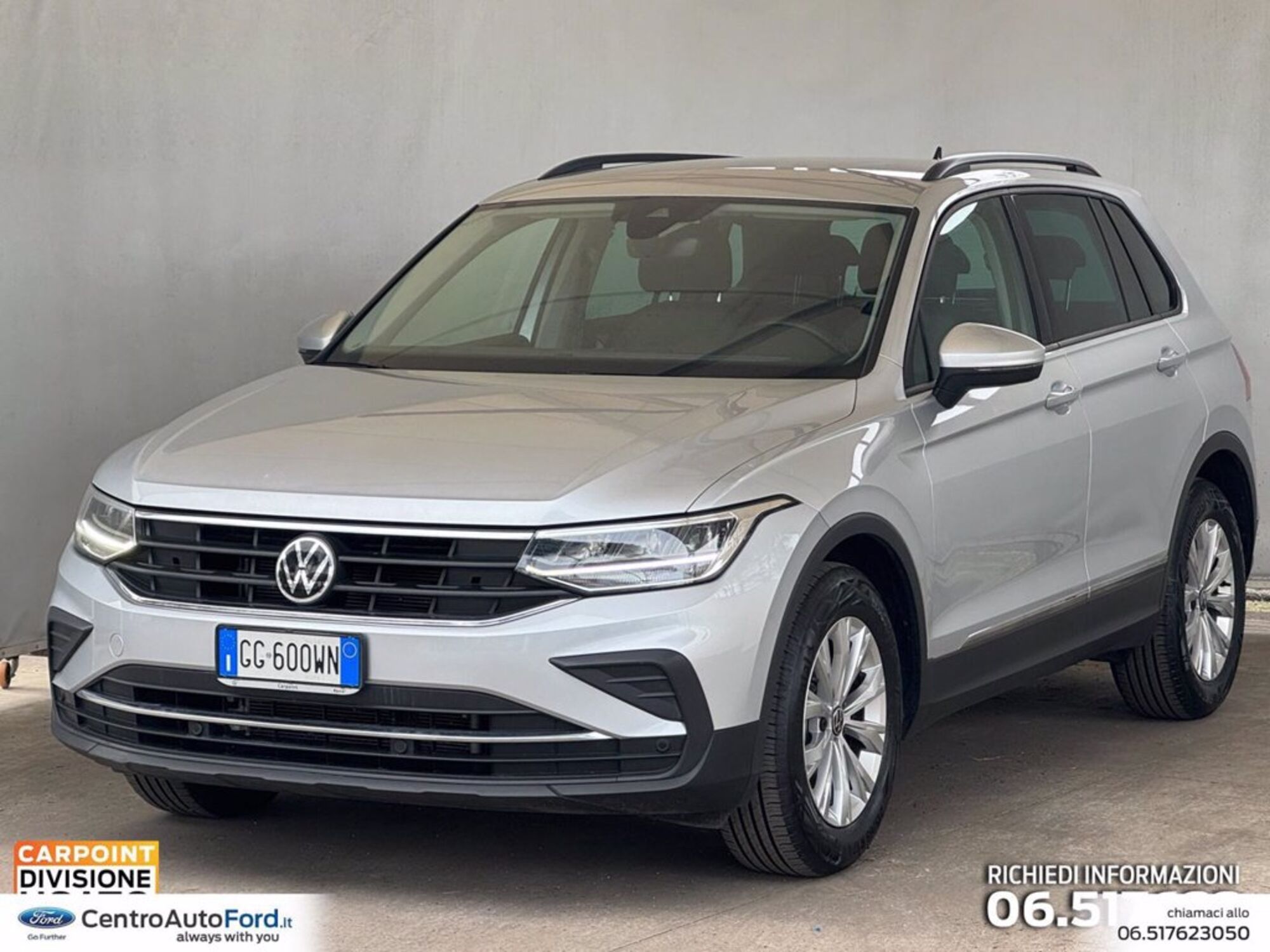 Volkswagen Tiguan 1.5 TSI 150 CV ACT Life del 2021 usata a Albano Laziale