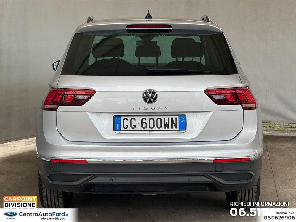 Volkswagen Tiguan 1.5 TSI 150 CV ACT Life del 2021 usata a Albano Laziale (4)