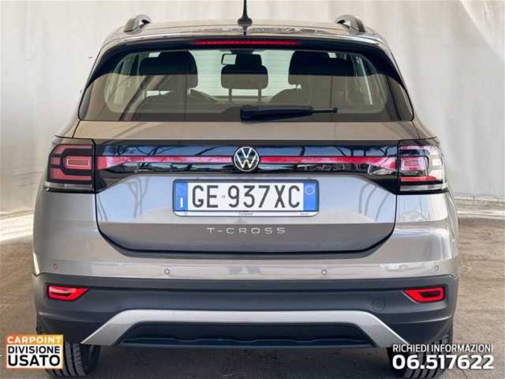Volkswagen T-Cross 1.0 tsi Life 95cv del 2021 usata a Roma (4)