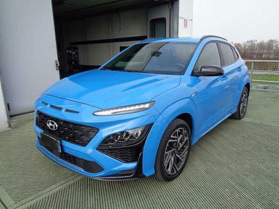 Hyundai Kona 1.6 CRDI Hybrid 48V iMT NLine del 2021 usata a Castelfranco Veneto