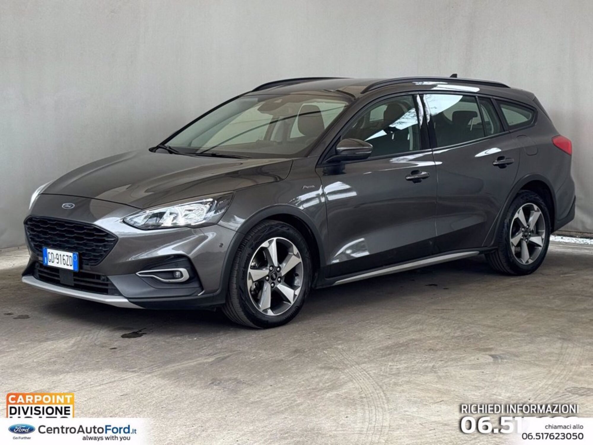 Ford Focus Station Wagon 1.5 EcoBlue 120 CV automatico SW Active Co-Pilot  del 2021 usata a Albano Laziale