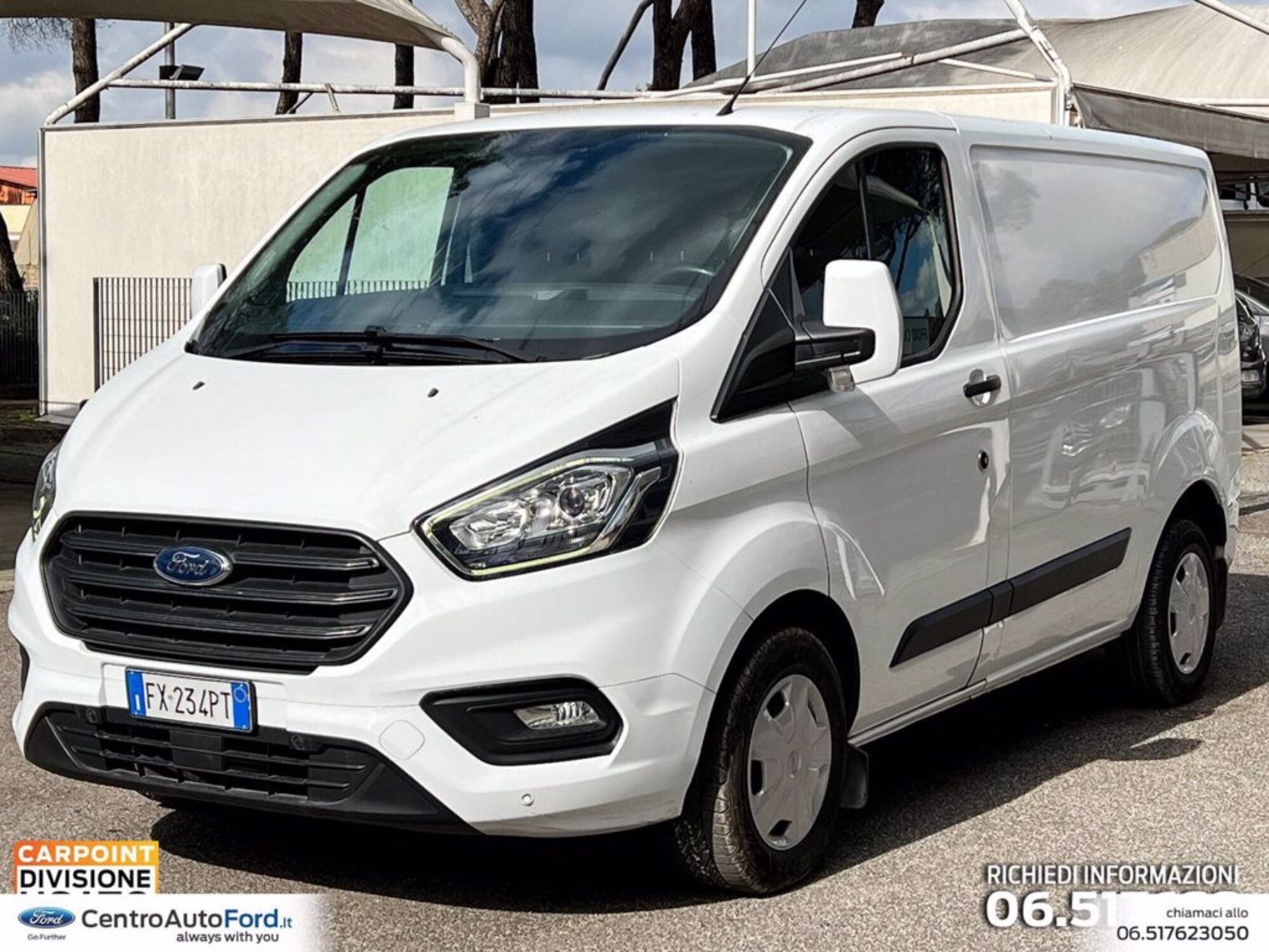 Ford Transit Custom Furgone 300 2.0 TDCi 130 PC-DC Furgone Trend  del 2019 usata a Albano Laziale