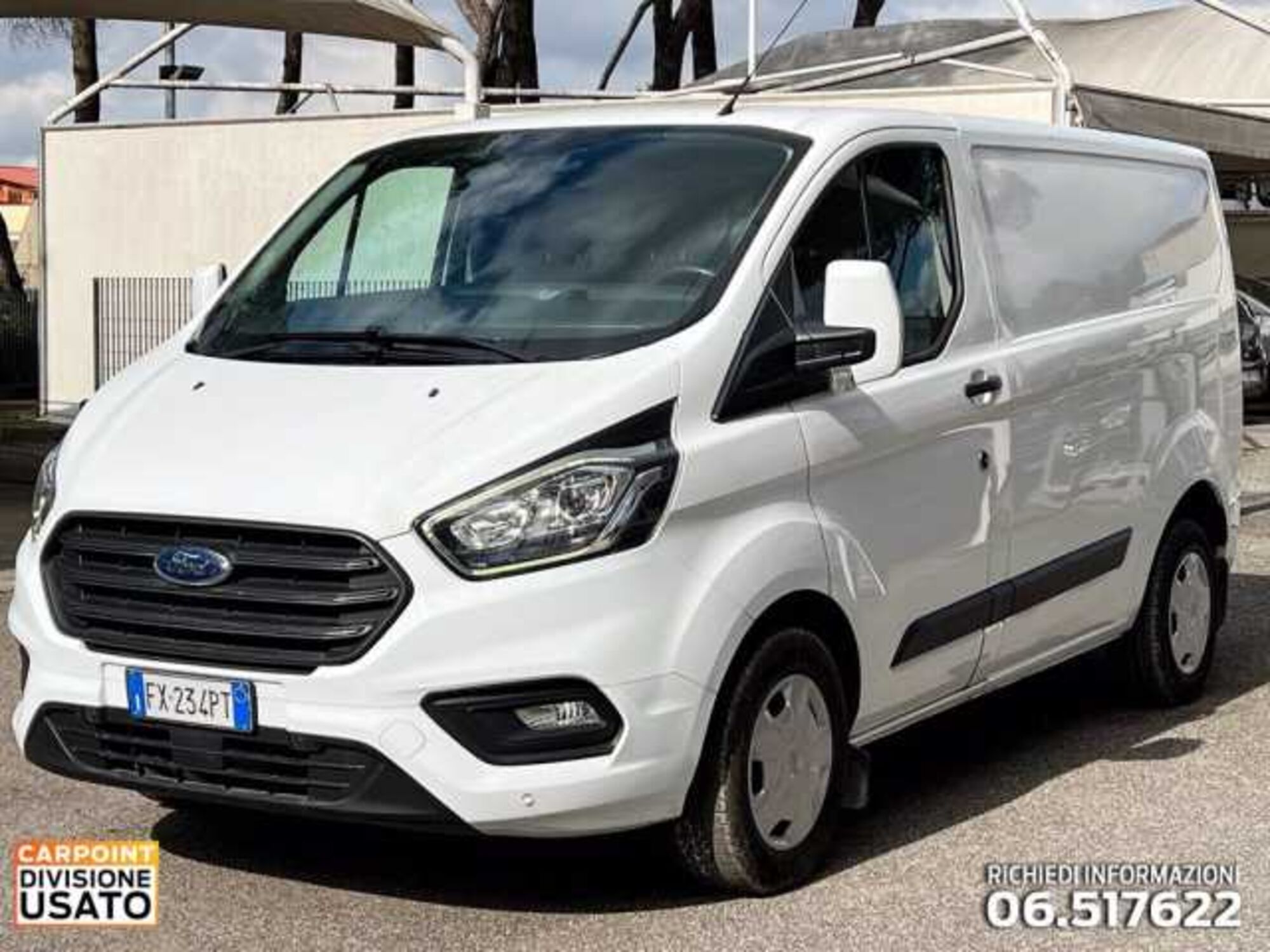 Ford Transit Custom Furgone 300 2.0 TDCi 130 PC-DC Furgone Trend  del 2019 usata a Roma