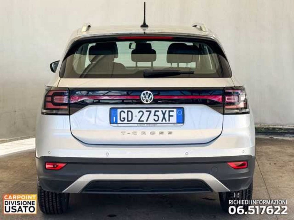 Volkswagen T-Cross 1.0 TSI 115 CV Advanced BMT  del 2020 usata a Roma (4)